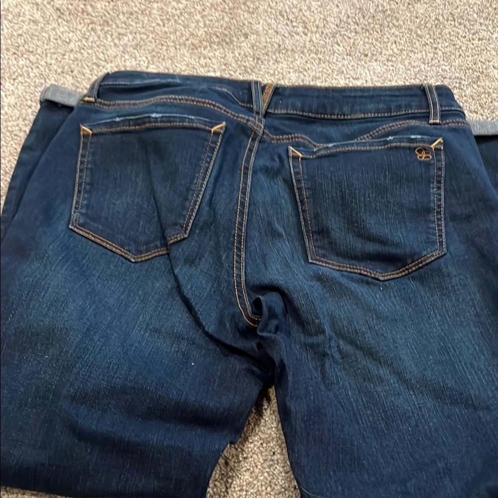 Jessica Simpson Dark Blue Ankle Jeans - Picture 5 of 5